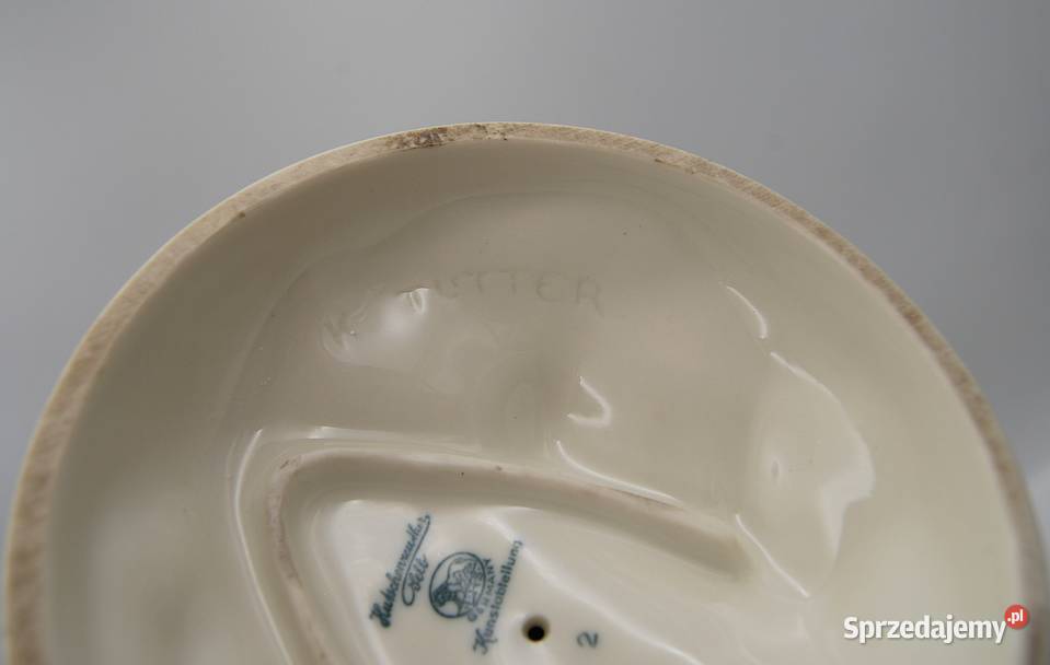 Porcelana Hutschenreuther figura orła proj Karl Poznań