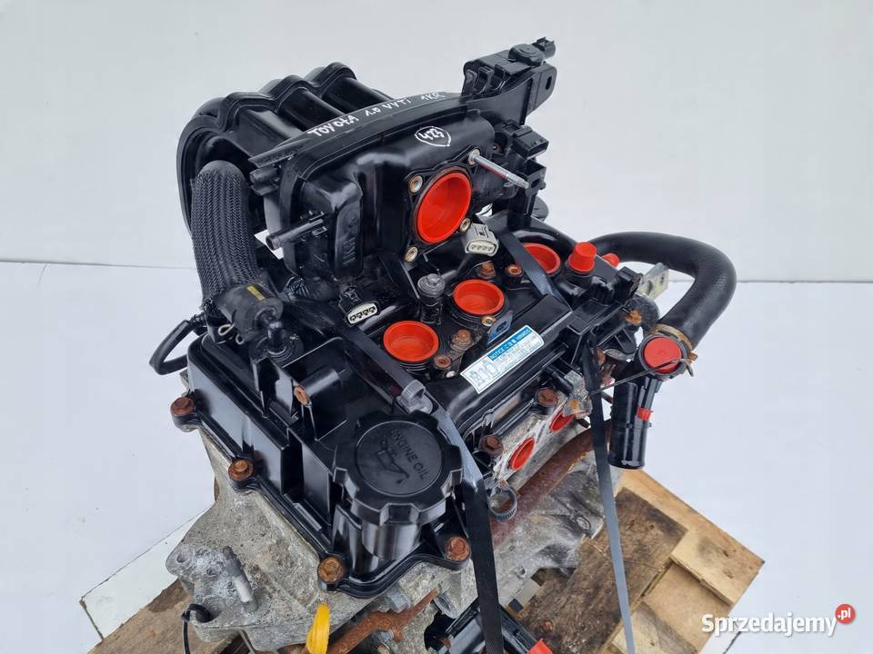 SILNIK Toyota Aygo 10 12V alumin EGR 1KR 1KRB52 Silniki i osprzęt Janów