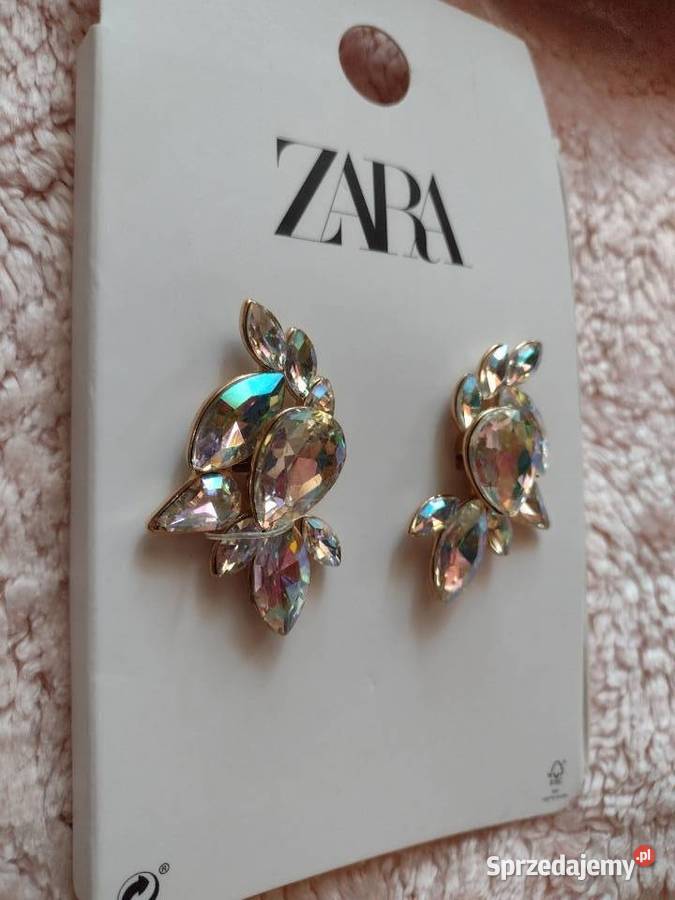 ZARAWytworne kolczyki wieczorowe z Madrytu NOWE Kraków sprzedam