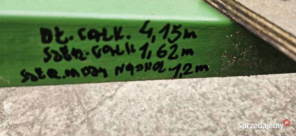 SamDMC 380Podłodziowa zarejestrowanaPrzyczepka zachodniopomorskie Barlinek