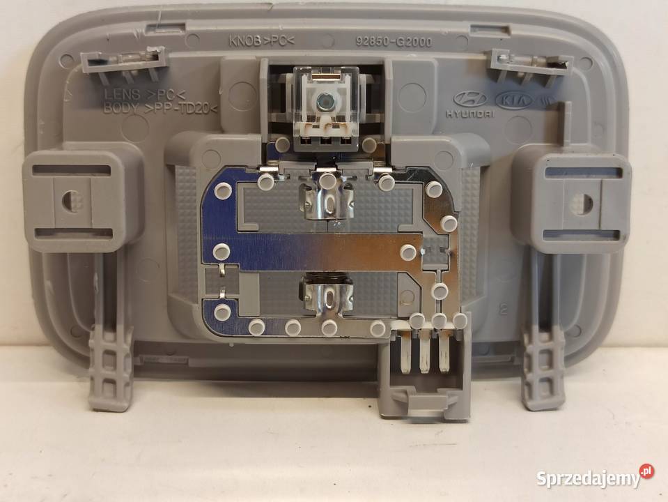 LAMPKA WNĘTRZA KABINY HYUNDAI IONIQ 92850G2000
