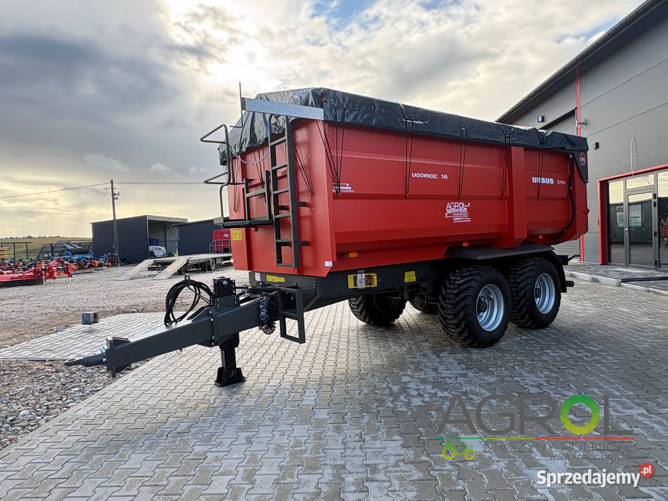 Przyczepa skorupowa URSUS D 914 14 ton PRONAR Mława