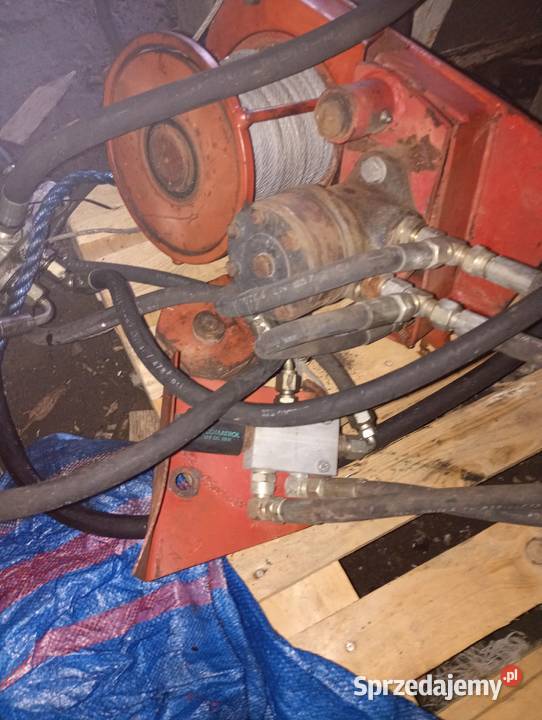 Wyciągarka leśna hydrauliczna Leśnictwo Lubaczów