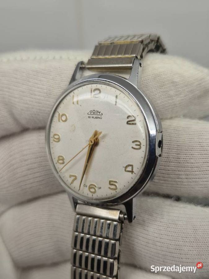 Zegarek PRIM Unisex Czechosłowacja Chorzów
