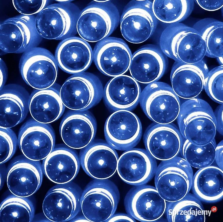 LAMPKI 500LED NA CHOINKĘ ZEWWEW NIEBIESKIE 345M Boże Narodzenie Białystok