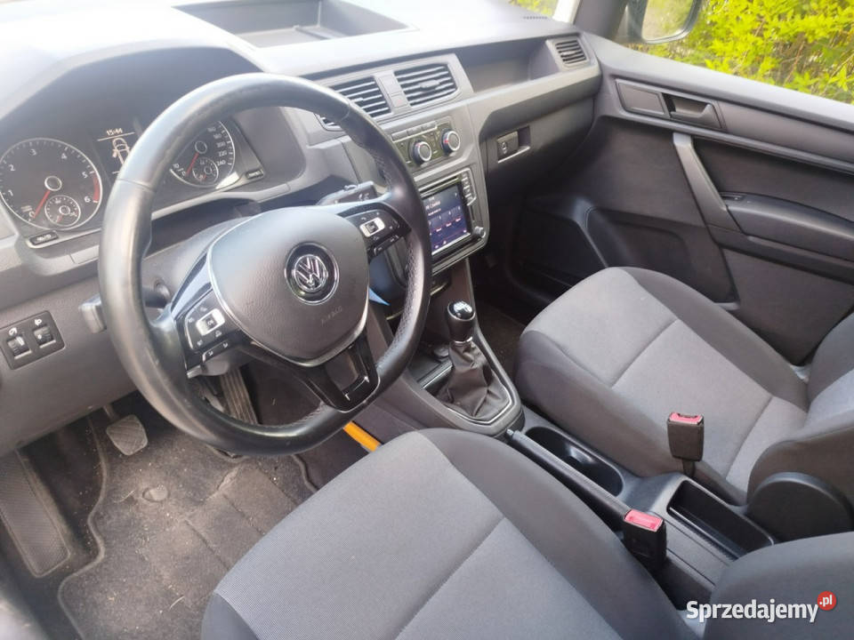 Volkswagen Caddy 2018r POTWIERDZY PRZEBIEG stan lakier metallic Toruń
