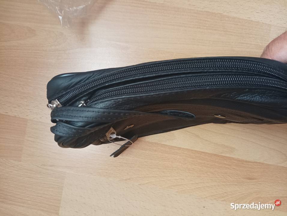 Saszetka męska sprzedam skóra naturalna Saszetki