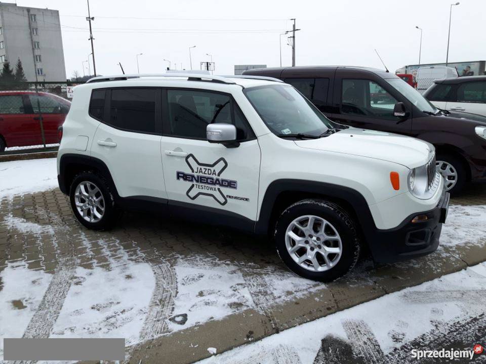 Do sprzedania Jeep Renegade nieuszkodzony bialy aluminiowe felgi Legnica
