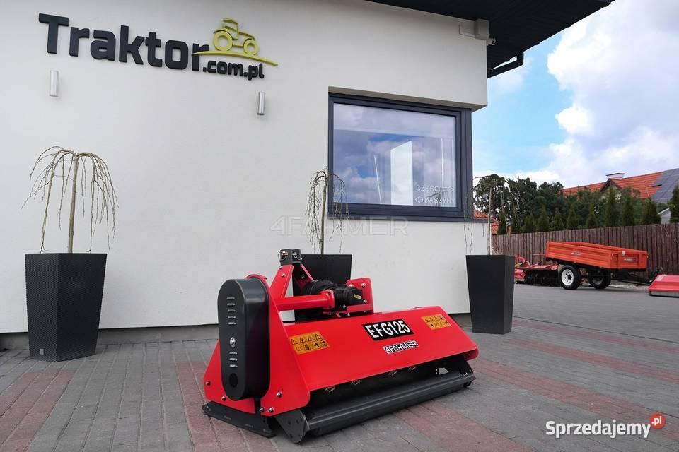 Kosiarka bijakowa EFG 125 4FARMER czerwona Tajęcina