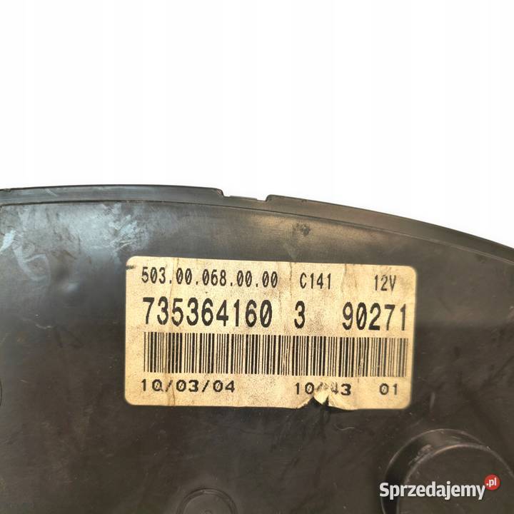 LICZNIK ZEGARY 735364160 Fiat Idea 12 14 16V 13 Chełm