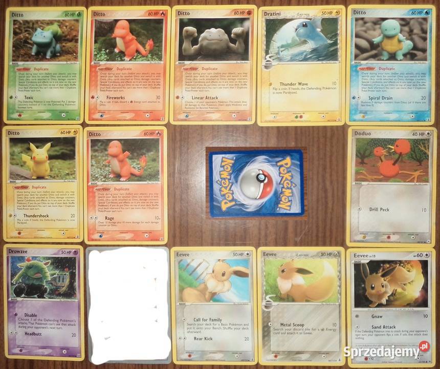 85x Pokemon trading cards game 2004 200508 Rzeszów