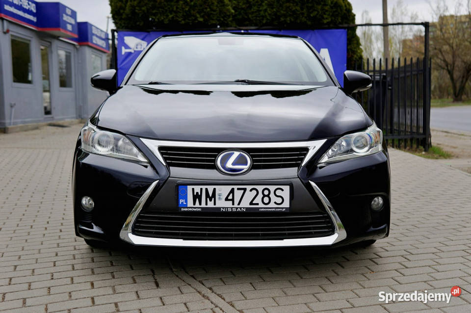 Lexus CT salon Polska LPG I 2010 światła do jazdy dziennej