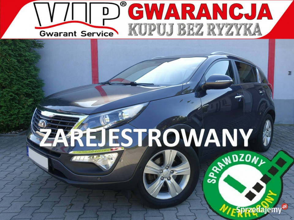 Kia Sportage 17D Navi Alu Klimatronik Ledy grafitowy Częstochowa