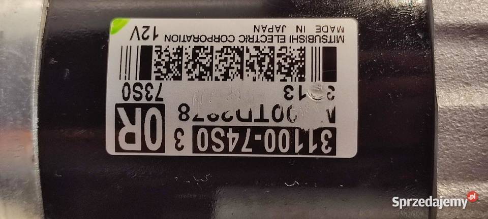 SUZUKI SCROSS SX4 ROZRUSZNIK 3110074S0