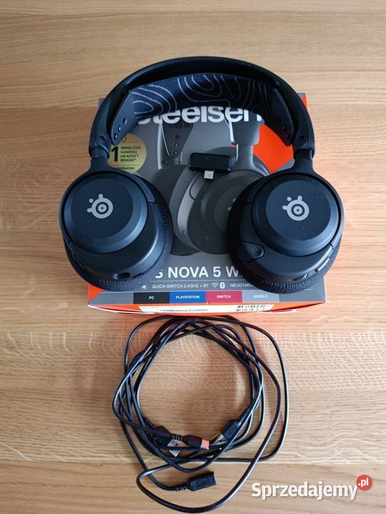 Słuchawki gamingowe steelseries arctis nowa 5