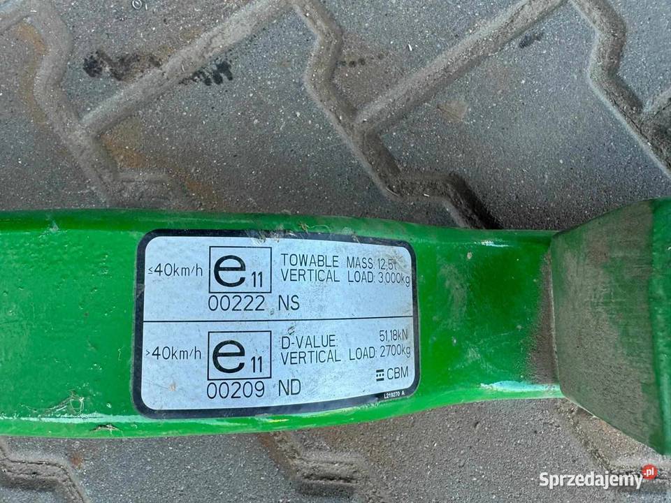 Dolna listwa John Deere 6175 6195 6215 łódzkie Sieradz