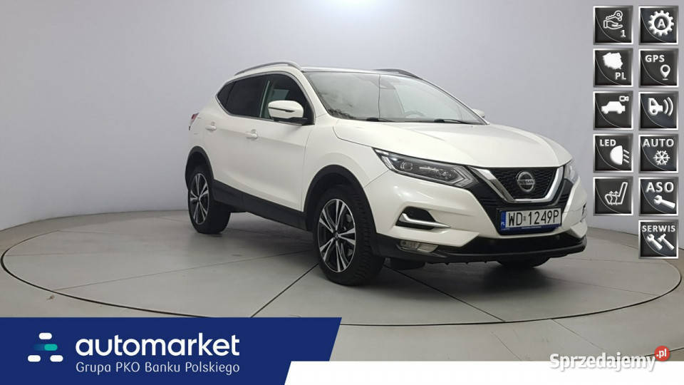 Nissan Qashqai 13 DIGT NConnecta Z Polskiego światła przeciwmgielne Warszawa sprzedam