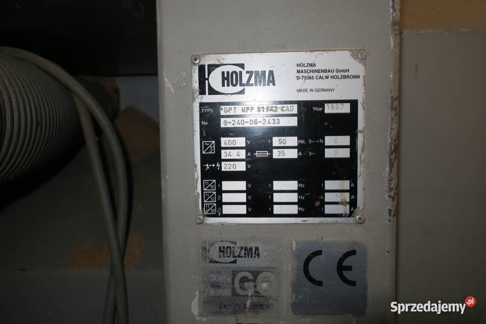 Piła panelowa HOLZMA OPT HPP 8142 CAD sprzedam
