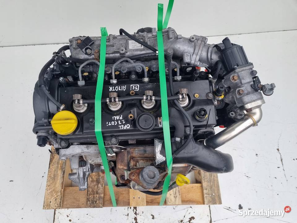 SILNIK KOMPLET Opel Meriva B 17 CDTI 125 pali Rudka