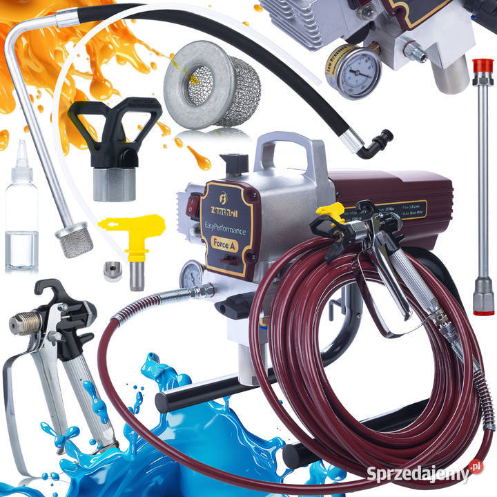 Agregat Malarski Zenthril Force A 1500W 20Mpa małopolskie Ludźmierz