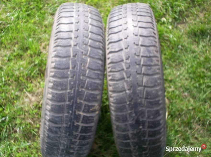 Opony zimowe 15580 r13fiat p 2 sztuki sprzedam