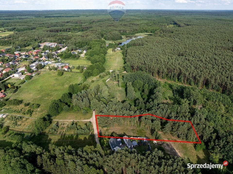 Działka budowlana Rakownia Puszcza Zielonka
