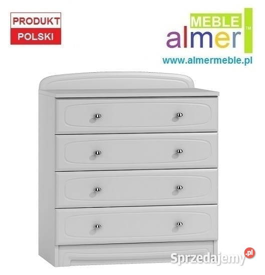 BIANCO N1 komoda dziecka 80x47 w95
