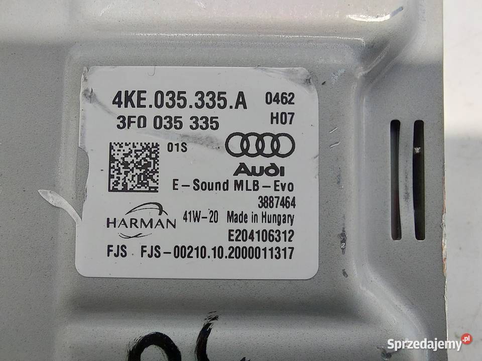 Audi Q8 ETRON SUV 4KE sterownik moduł dźwięku osobowe sprzedam