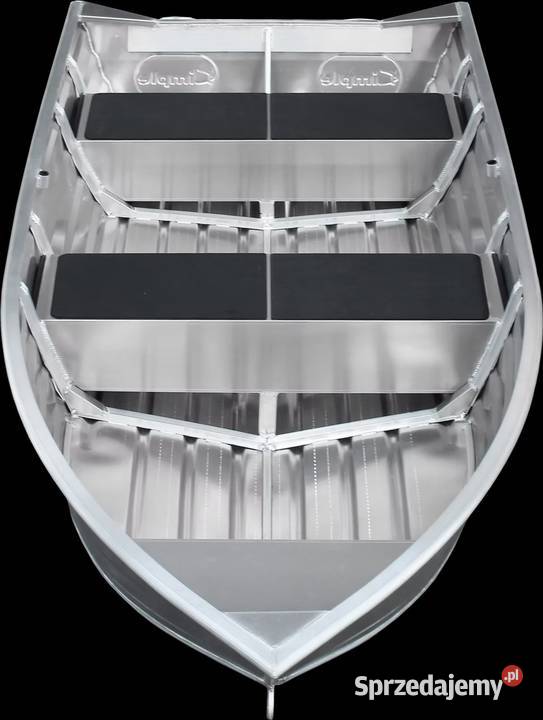 Łódź łódka wędkarska aluminiowa Kimple TROUT 370