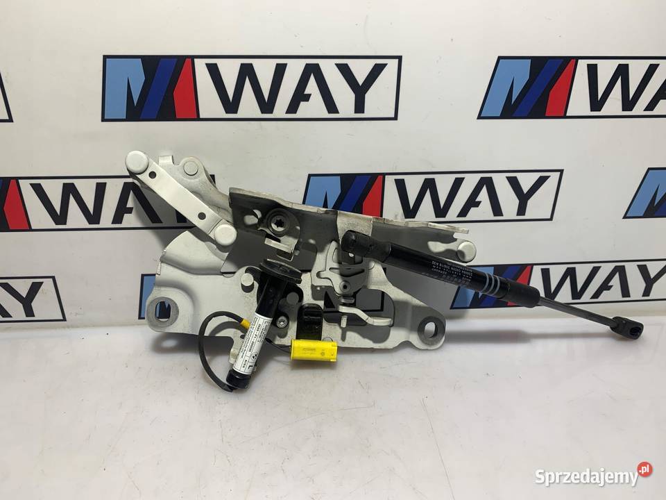 BMW F10 F11 ZAWIAS MASKI LEWY NABÓJ ORYGINAŁ