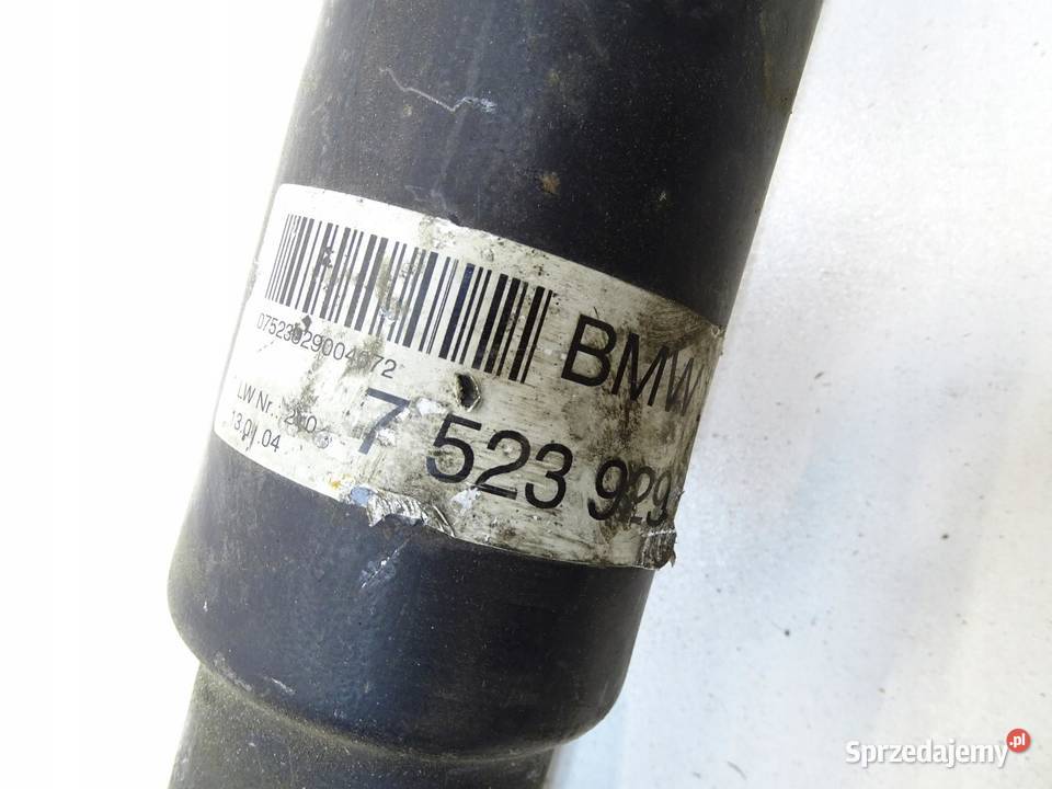 WAŁ NAPĘDOWY KRÓTKI BMW E46 20 D 150 6B 7523929 małopolskie