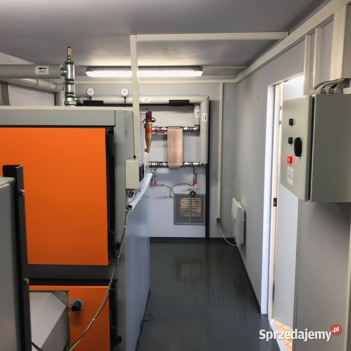Kotłownia kontenerowa mobilna na pellet 150 kW małopolskie