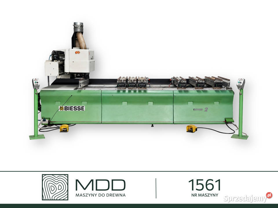 Centrum obróbcze CNC BIESSE ROVER 20 3osiowe Produkcja Łabuńki Pierwsze