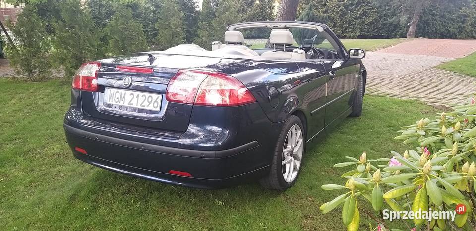 Zadbany SAAB Kabriolet Anglik zamiana na auto z nieuszkodzony Grodzisk Mazowiecki