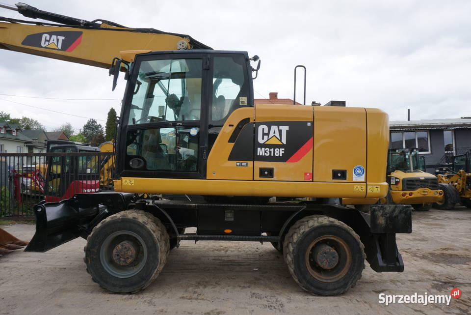 Koparka kołowa CAT M 318 F 2016 świętokrzyskie Jeziorko