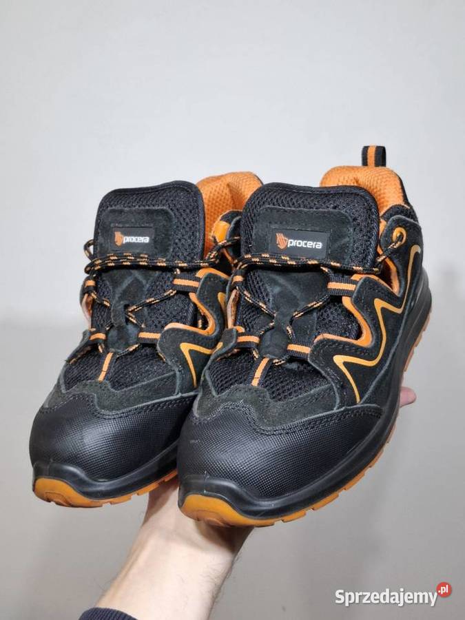 Buty 40 robocze półbuty ochronne bhp Procera czarny