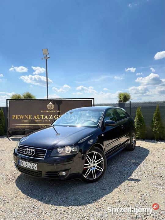 Audi A3 8P 2004r 20TDi BKD 140 SLine Super stan