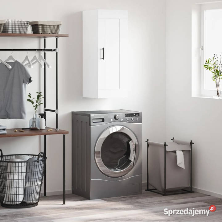 Szafka wisząca biała 345x34x90 materiał Warszawa