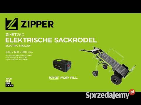 ELEKTRYCZNY WÓZEK TRANSPORTOWY ZIPPER ZIET260 Mikołów