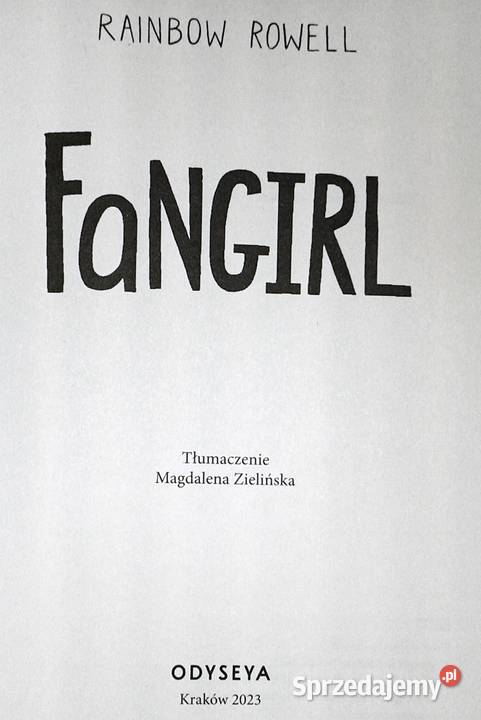 Fangirl Rainbow Rowell lubelskie