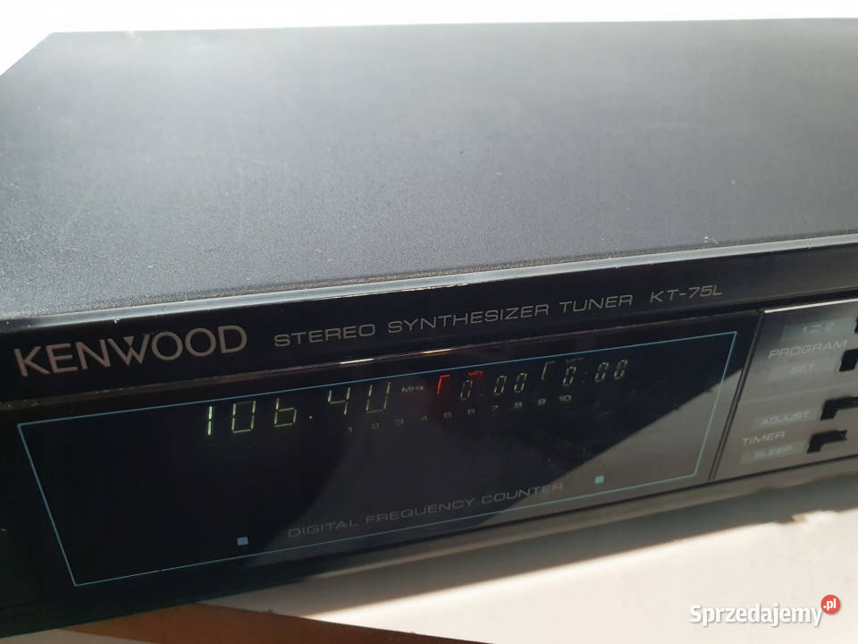 Tuner cyfrowy radio Kenwood KT 75 75L Międzychód