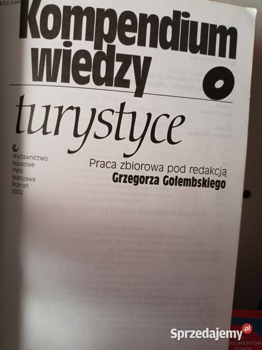 Kompendium wiedzy o turystyce najtańsze książki Warszawa