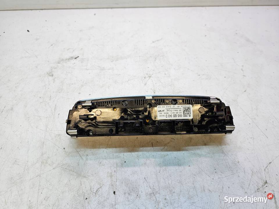 PANEL KLIMATRONIK AUDI A3 S3 8V 8V0820043D