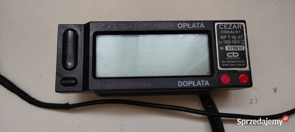 Taksometr Cezar Łódź
