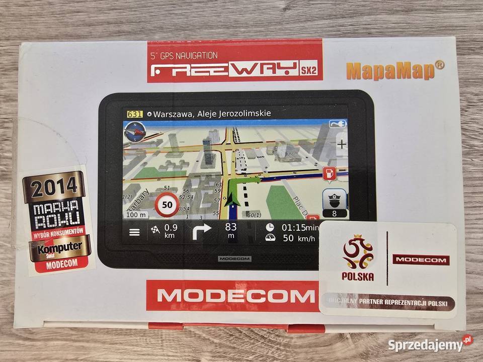 Nawigacja MODECOM FREEWAY SX 2 Nawigacje GPS Pruszków sprzedam