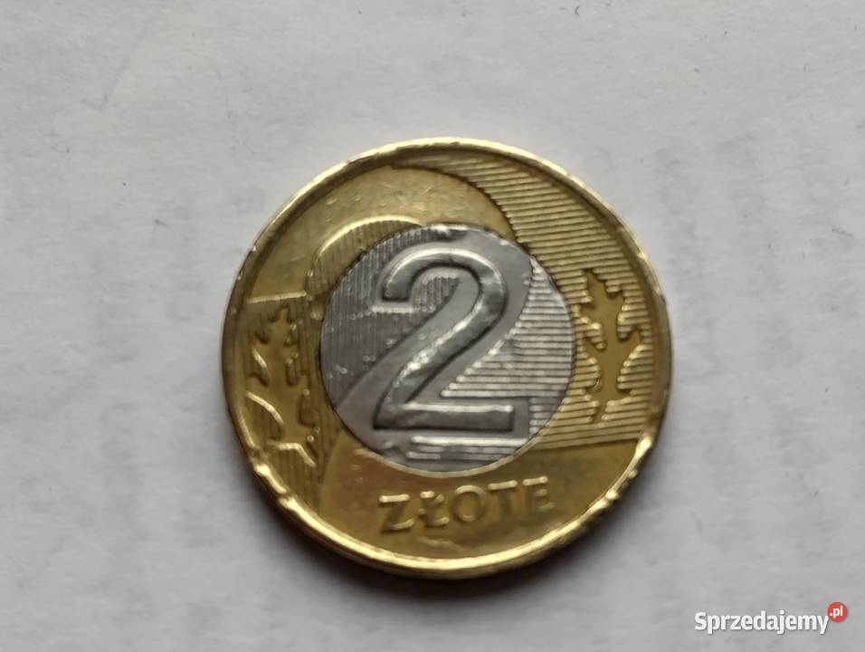 Moneta 2 z 1994 destruk Warszawa