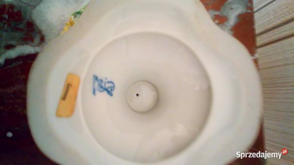 Paterka na nóżce Dresden ręcznie malowana Olsztyn