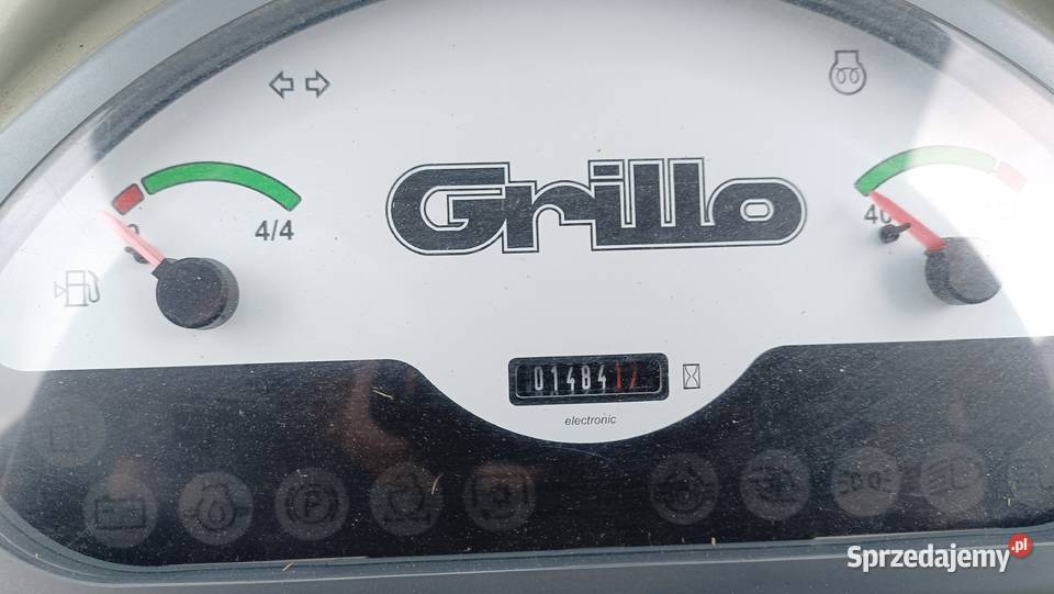 Traktorek kosiarka Grillo FD 2200 górny wysyp Gizałki