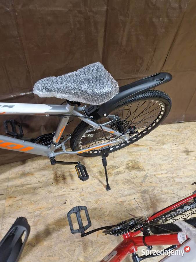 Rower MTB SMQI 26 Shimano Amortyzator Czerwony Głogowa