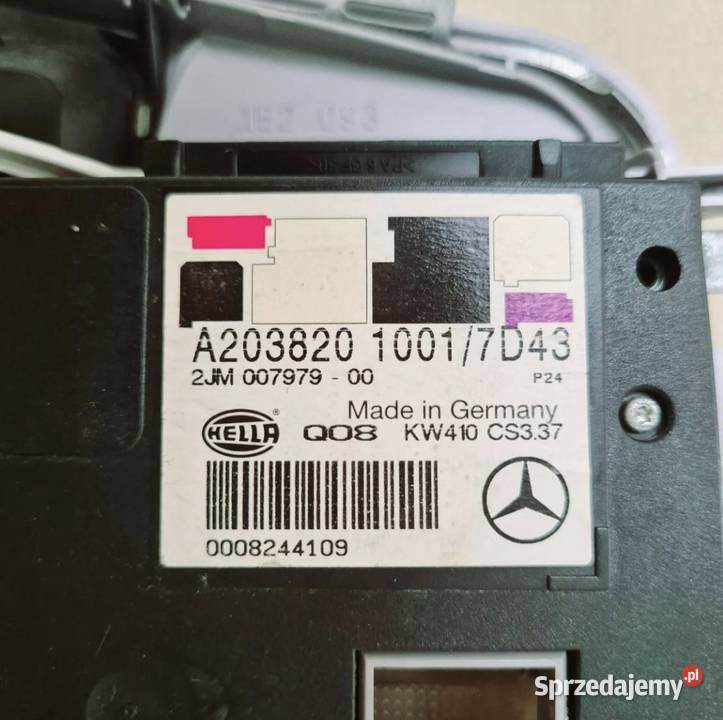 LAMPKA PODSUFITKI OŚWIETLENIE KABINY MERCEDES Działoszyce